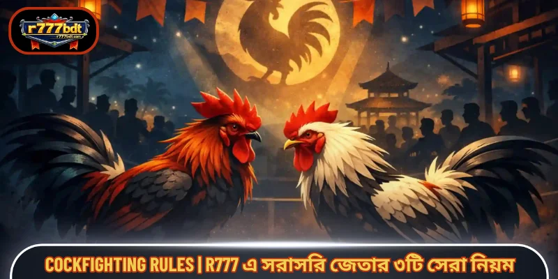 Cockfighting rules | R777 এ সরাসরি জেতার ৩টি সেরা নিয়ম