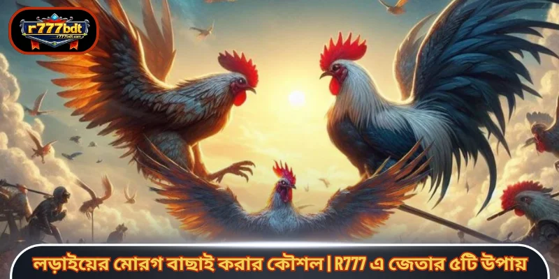 লড়াইয়ের মোরগ বাছাই করার কৌশল | R777 এ জেতার ৫টি উপায়