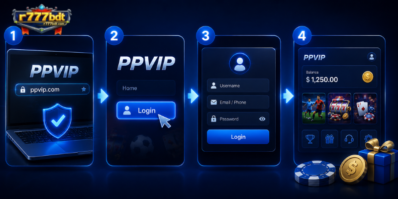 How to Complete the PPVIP Login Process
